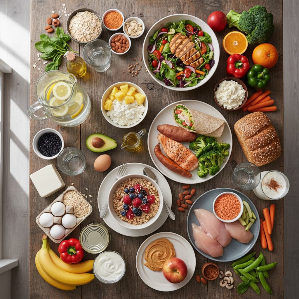 2000 Calorie Diet Plan - Vegan + Omnivorous