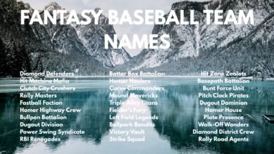 fantasy baseball team names