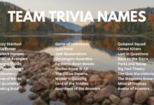Team Trivia Names