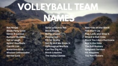 volleyball team names